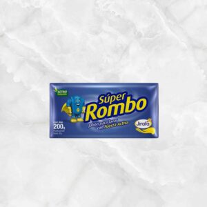 Jabon azul rombo